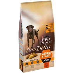 Сухой корм PRO PLAN DUO DELICE для собак крупных пород, говядина/рис, 10 кг