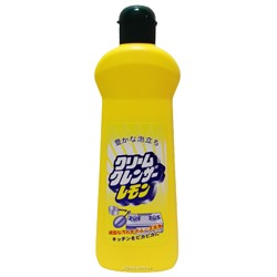 Чистящее средство с полирующими частицами и ароматом лимона Cream Cleanser Nihon, Япония, 400 г