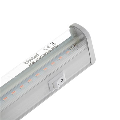 Светильник светодиодный для растений Uniel, 18 Вт, IP40, 560 мм, спектр для рассады