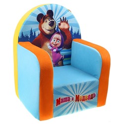 Мягкая игрушка "Кресло Маша и Медведь"