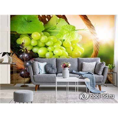 3D Фотообои  «Грозди винограда»