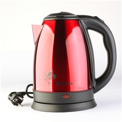Чайник электрический Sakura SA-2134BR, 1800 Вт, 1.8 л, металл, красный