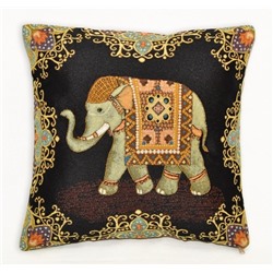 Индийский слон удача-гобеленовая наволочка