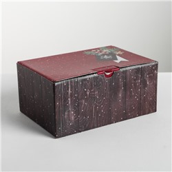 Складная коробка «Тепла и уюта», 22 × 15 × 10 см