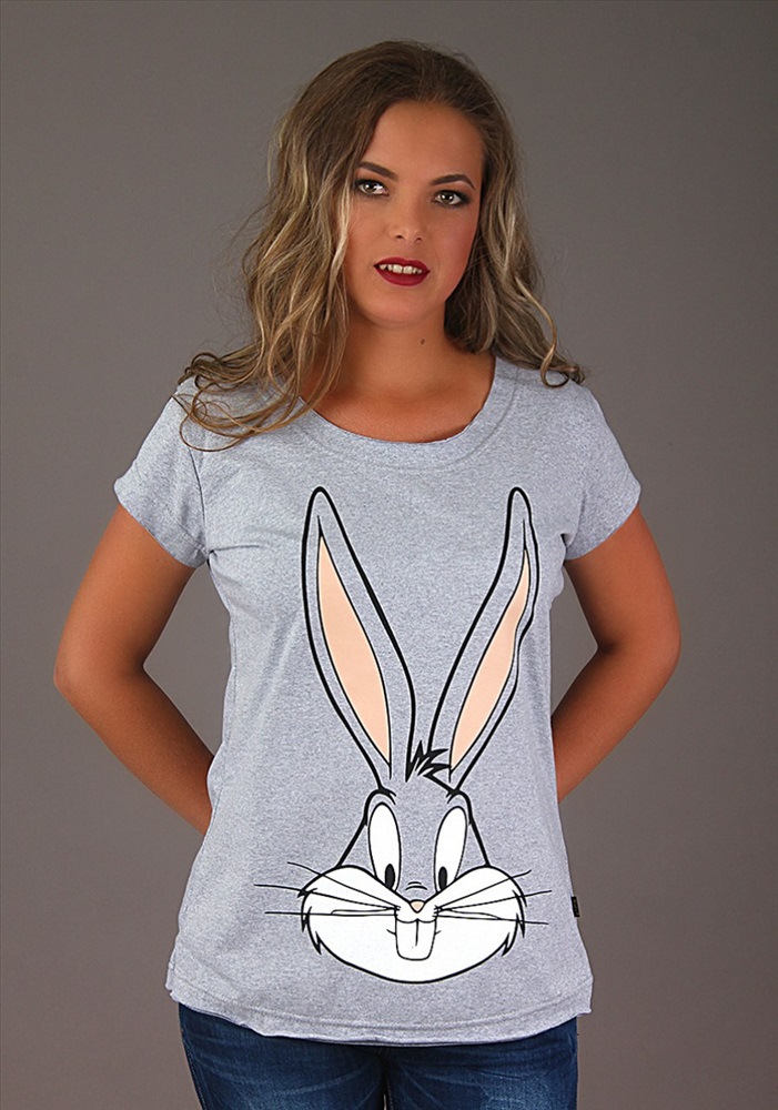 Bunny 2. Трикотаж Bunny. Девушка в футболке Бакс Банни. Спортивное платье из кулирки для женщин с Бакс бани. Футболка в полоску женская спереди Бакс Банни.