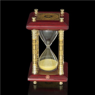 Часы песочные Atlantic на 6 мин, 10 × 10 × 18 см