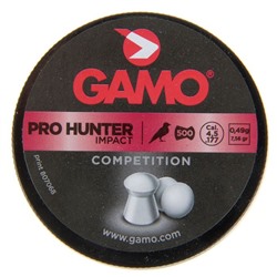Пули пневм. "Gamo Pro-Hunter", кал. 4,5 мм. (500 шт.),шт