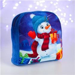 Рюкзак детский «Снеговик» 24х24 см