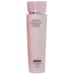 3W CLINIC Эмульсия для лица Flower Effect Extra Moisture Emulsion, 150 мл