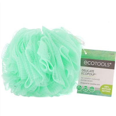 EcoTools, Delicate EcoPouf, 1 губка для ванной