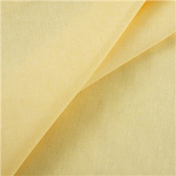 Ткань на отрез бязь гладкокрашеная ГОСТ 150 см цвет желтый