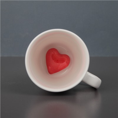 Чашка "Европа", с фигуркой сердце, 0,3 л