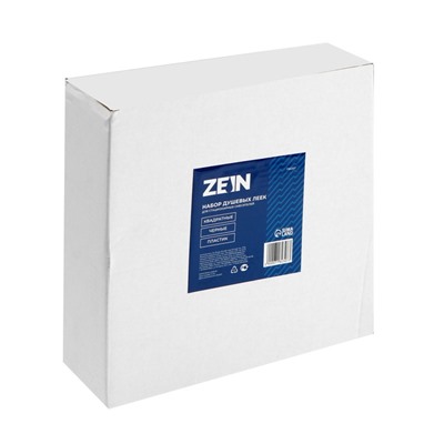 Набор душевых леек для стационарных смесителей ZEIN, квадратной формы, пластик, цвет черный   718230