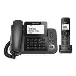 Телефон Panasonic KX-TGF320 RUM АОН а/отв + DECT трубка, телеф.книга 100 номеров