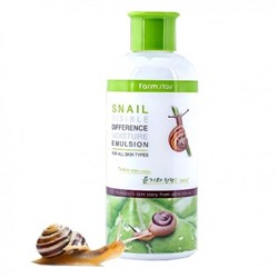 FarmStay Snail Visible Difference Moisture Emulsion Восстанавливающая эмульсия с муцином улитки, 350 мл
