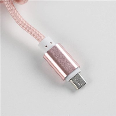 Провод Micro USB в колбе "Unicorn power", 1м