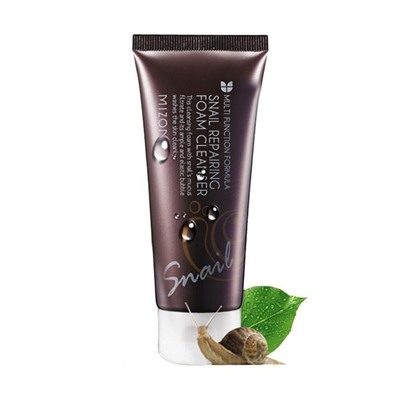 Пенка для умывания Mizon SNAIL REPAIRING FOAM CLEANSER, 60 мл