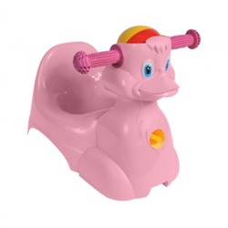 Little Angel Горшок-игрушка LA2714RS Уточка розовый