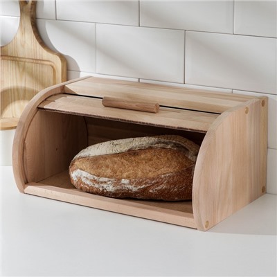 Хлебница, 39,5×18×24 см, бук