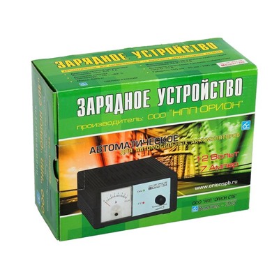 Зарядное устройство АКБ "Вымпел-265", 0.6-7 А, 12 В, до 100 Ач
