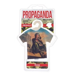 Ароматизатор подвесной майка "Freshco Propaganda Military", блэк