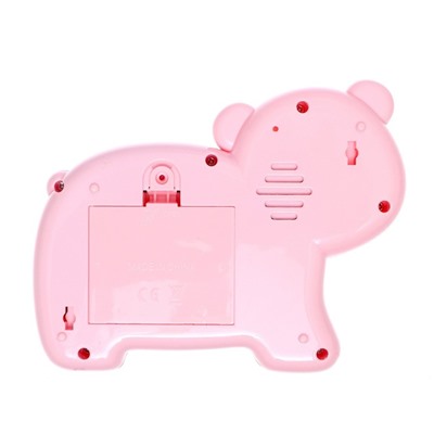 Музыкальная игрушка «Любимый друг», звук, свет, розовый мишка