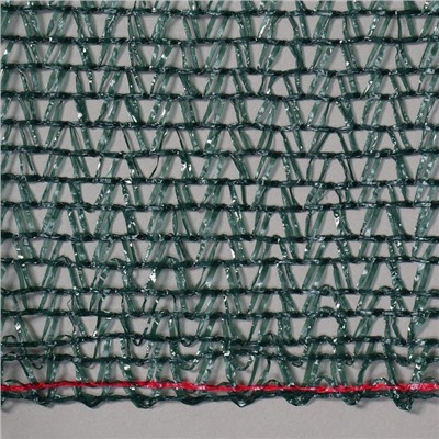 Сетка фасадная затеняющая, 3 × 50 м, плотность 35 г/м², тёмно-зелёная