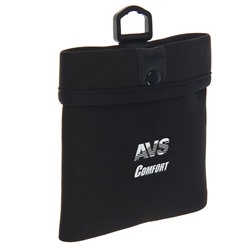 Держатель универсальный автомобильный magic pocket AVS MP-888, 115х145 мм, черный