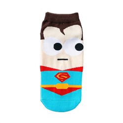 Короткие носки р.35-40 "Супергерои" Супермен