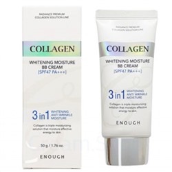 ENOUGH ББ-крем увлажняющий с коллагеном SPF47 3 в 1 Collagen Whitening Moisture BB Cream PA+++ 50ml