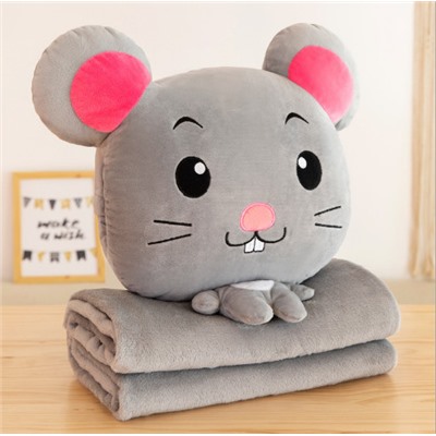 Плюшевое одеяло-игрушка "Mouse" ЕН 165