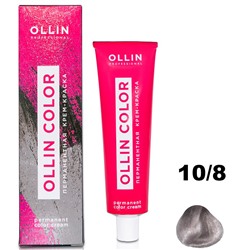 Перманентная крем-краска для волос  COLOR 10/8 Ollin 100 мл