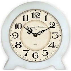 Настольные часы, серия: Интерьер, "Лада", плавный ход, 21.3 х 21.3 х 4 см