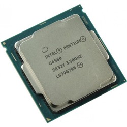 Процессор Intel Original Pentium Dual-Core G4560 Soc-1151 (BX80677G4560 S R32Y), 3.5GHz, Box   24773