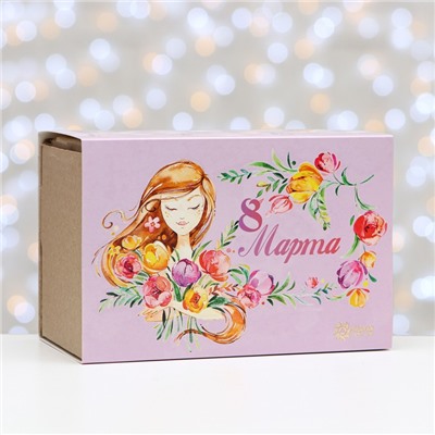 Подарочный набор с органической косметикой «Восторг, подарки и любовь»