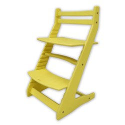 Растущий стул «Вырастайка» регулируемый, жёлтый