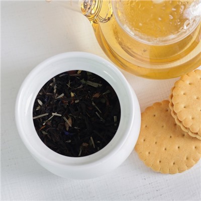 Чай черный с бергамотом и лимоном в тубусе "23 февраля", 100 г