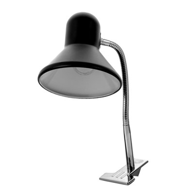 Настольная лампа 16671/1BK E27 40Вт черный 13,5х13х33 см