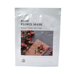 DETOSKIN. Тканевая маска цветочная с экстрактом дамасской розы, ROSE FLORIS MASK, 30 г