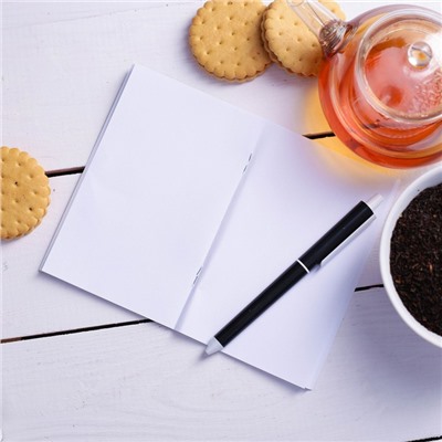 Набор "COSMO", чай чёрный 25 г, блокнот, ручка