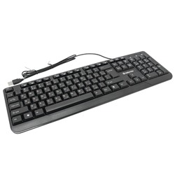 Клавиатура проводная Defender OfficeMate HM-710 (черный)