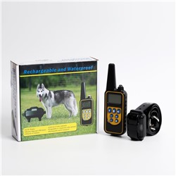 Электронный ошейник 880 для собак, дрессировочный, водонепроницаемый, до 800 м