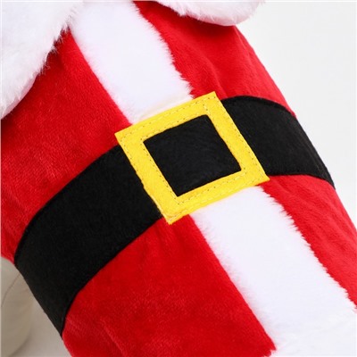 Новогодний костюм "Санта",  размер S (ДС 23, ОШ 30,  ОГ 40 см)