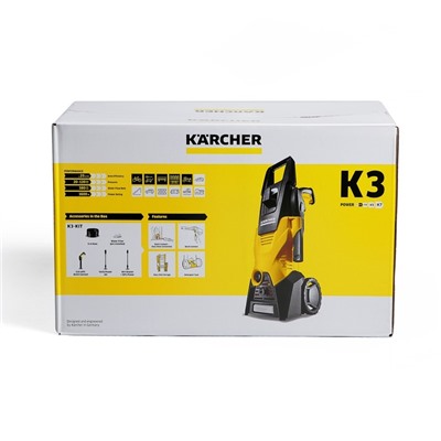 Мойка высокого давления Karcher K 3, 120 бар, 380 л/ч, 1.601-812.0