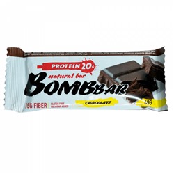 Батончик протеиновый двойной шоколад Protein chocolate Bombbar 60 гр.