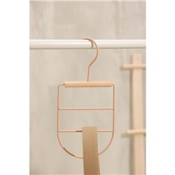 Вешалка для ремней и шарфов SAVANNA Wood, 11,3×24×1,1 см, цвет розовый
