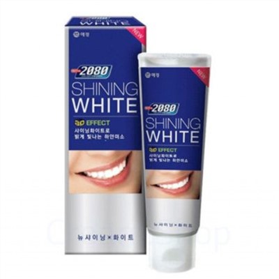 Dental Clinic Зубная паста отбеливающая Aekyung 2080 New Shining White 100g