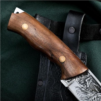 Нож разделочный Сафари-1, нержавающая сталь 65х13, 26,5х1,5 см, длина клинка 14 см