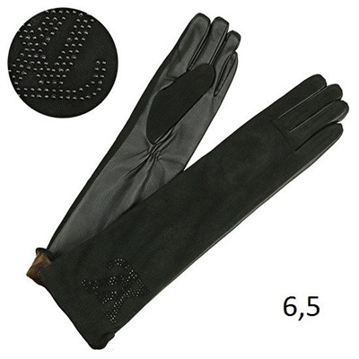 Перчатки женские длинные подкладка плюш 45 см