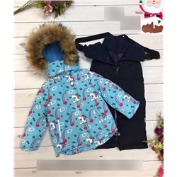 Костюм детский зимний: куртка и полукомбинезон арт. 881227